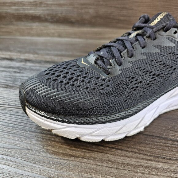 Hoka One One Clifton 7 1110509 BBRNZ Black Bronze Running Shoes - Women's Sz 7.5 - Picture 2 of 16